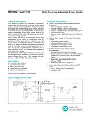 MAX14723ATP+ Datenblatt PDF