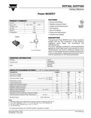 IRFP460 Datenblatt PDF
