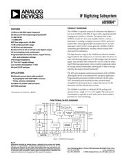 AD9864BCPZRL datasheet.datasheet_page 1