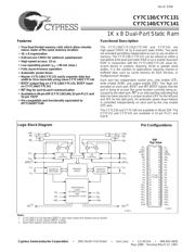 CY7C141-25JC datasheet.datasheet_page 1