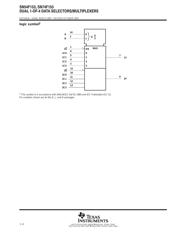 SN74F153 数据规格书 2