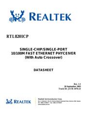 RTL8201CP Datenblatt PDF