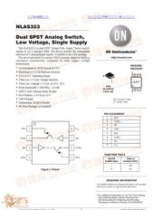 NLAS323 datasheet.datasheet_page 1