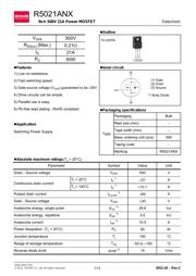 R5021ANX 数据规格书 1