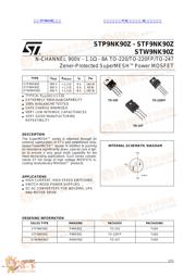 STF9NK90 数据规格书 1