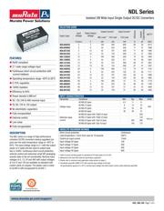 NDL4812SC 数据规格书 1