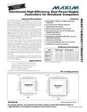MAX8717ETI datasheet.datasheet_page 1