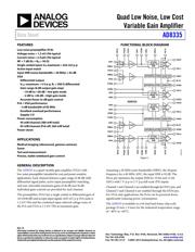 AD8335ACPZ datasheet.datasheet_page 1