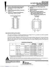 SN74LVT245BDBR datasheet.datasheet_page 1