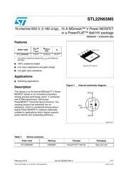 STL22N65M5 datasheet.datasheet_page 1