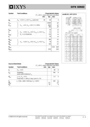 IXFN60N60 datasheet.datasheet_page 2