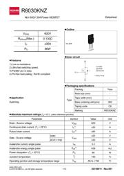 R6030KNZC8 datasheet.datasheet_page 1