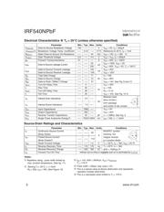 IRF540NPBF 数据规格书 2