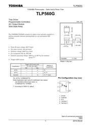 TLP560G(IFT5,F) datasheet.datasheet_page 1