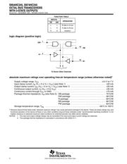 SN74HC245DBR datasheet.datasheet_page 2