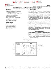 INA118 Datenblatt PDF
