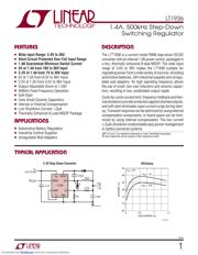 LT1936EMS8EPBF 数据规格书 1
