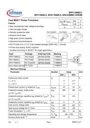 SPP11N60C3HKSA1 datasheet.datasheet_page 1