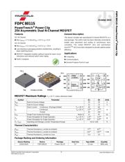 FDPC8011S datasheet.datasheet_page 2