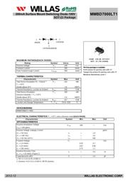 MMBD7000LT1 数据规格书 1