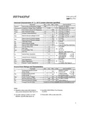IRFP440PBF 数据规格书 2