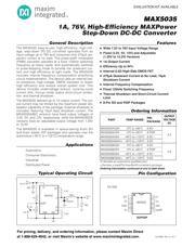 MAX5035BUSA+ datasheet.datasheet_page 1