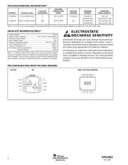 OPA2822E/2K5G4 datasheet.datasheet_page 2