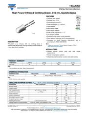 TSAL6200 datasheet.datasheet_page 1