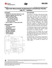 INA209AIPW datasheet.datasheet_page 1