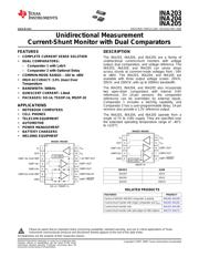 INA204AID 数据规格书 1