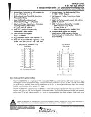 SN74CBT3245CDW 数据规格书 1