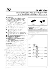 74LVTH16244TTR datasheet.datasheet_page 1