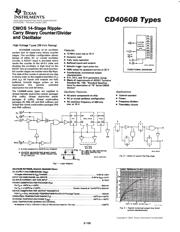 CD4060BE Datenblatt PDF