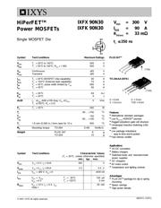 IXFK90N30 datasheet.datasheet_page 1