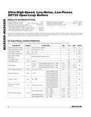 MAX4203EUA/GG8 datasheet.datasheet_page 2