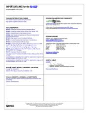 AD8009JRTZ-R2 数据规格书 2