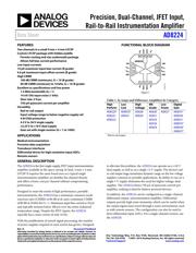 AD8222BCPZ-R7 Datenblatt PDF