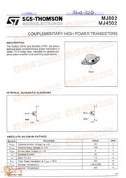 MJ4502 datasheet.datasheet_page 1