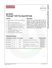 NC7SZ32P5X datasheet.datasheet_page 2