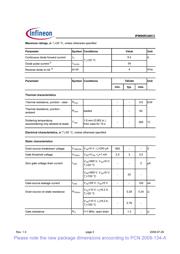 IPW90R340C3XK datasheet.datasheet_page 2