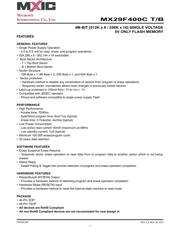 MX29F400CBMI-90G datasheet.datasheet_page 1