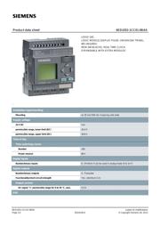 6ED1 052-1CC01-0BA6 数据规格书 1