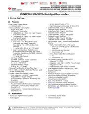 MSP430F5508IRGCT datasheet.datasheet_page 1