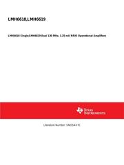 LMH6618MKX datasheet.datasheet_page 1