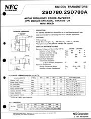 2SD780A datasheet.datasheet_page 1