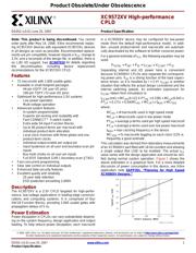 XC9572XV-7TQ100C datasheet.datasheet_page 1