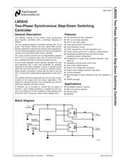 LM2642 数据规格书 1