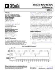 AD6645ASQZ-105 数据规格书 1