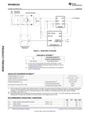 MSP430BQ1010 数据规格书 2