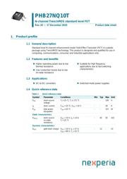 PHB27NQ10T,118 datasheet.datasheet_page 1